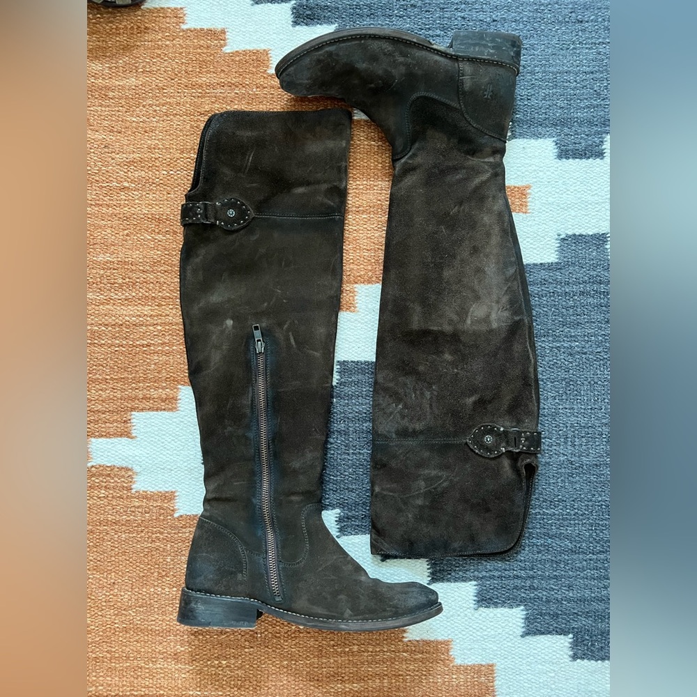 Suede Frye Boots